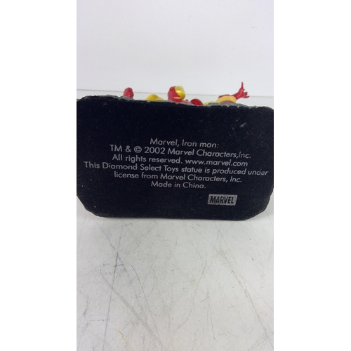 358 - Unboxed Marvel Ironman figurine with certificate