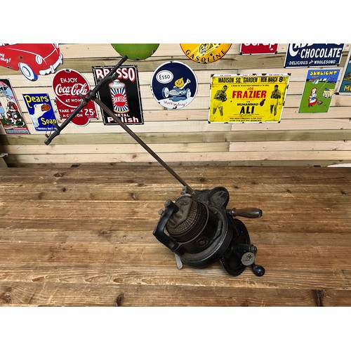 194 - Vintage sock knitting machine