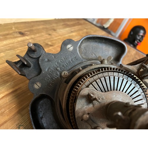 195 - Vintage sock knitting machine