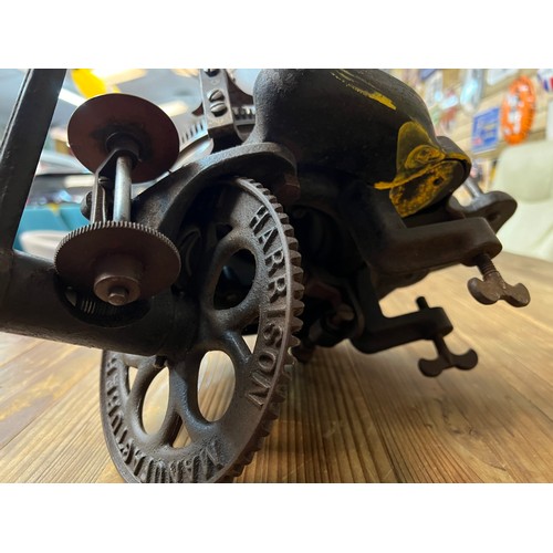 195 - Vintage sock knitting machine