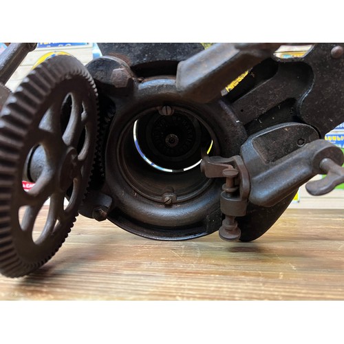 195 - Vintage sock knitting machine