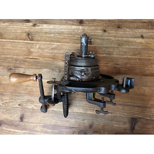 195 - Vintage sock knitting machine