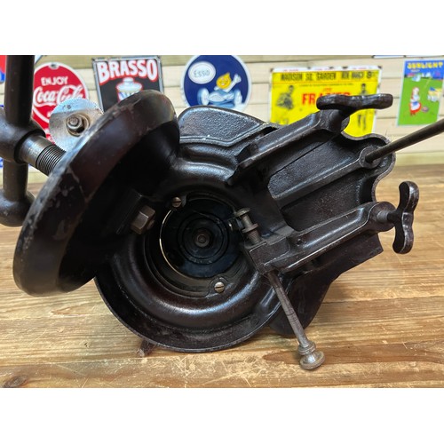 196 - Vintage sock knitting machine