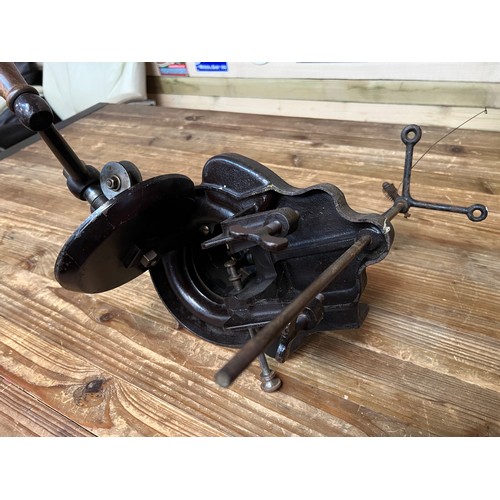 196 - Vintage sock knitting machine