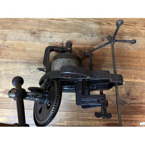 196 - Vintage sock knitting machine