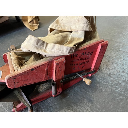 223 - Aero broadcast seed fiddle with bow