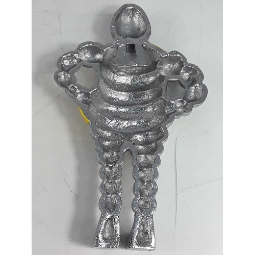 68 - Cast aluminium Michelin Man, 25cms in height