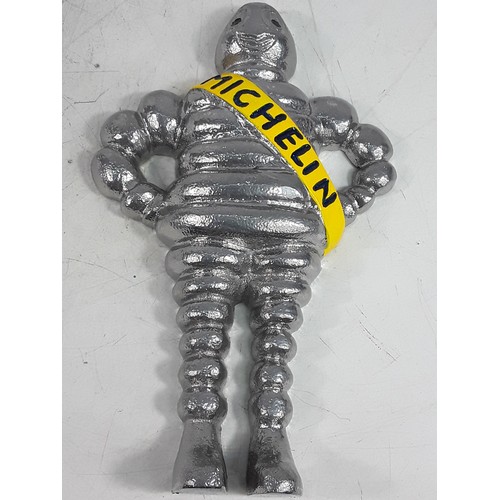 68 - Cast aluminium Michelin Man, 25cms in height