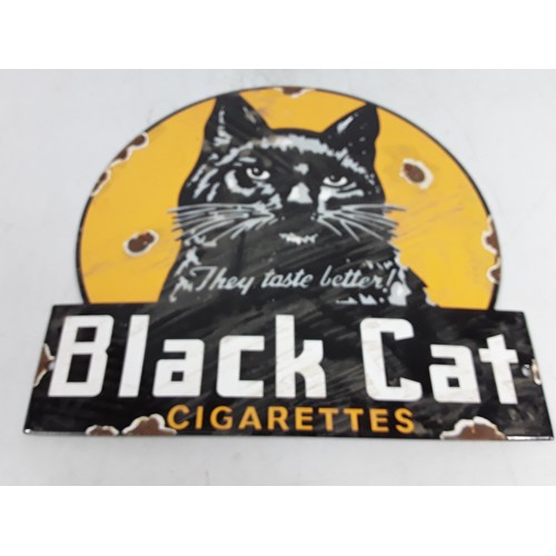 67 - Enamel advertising sign, 28 x 30cms