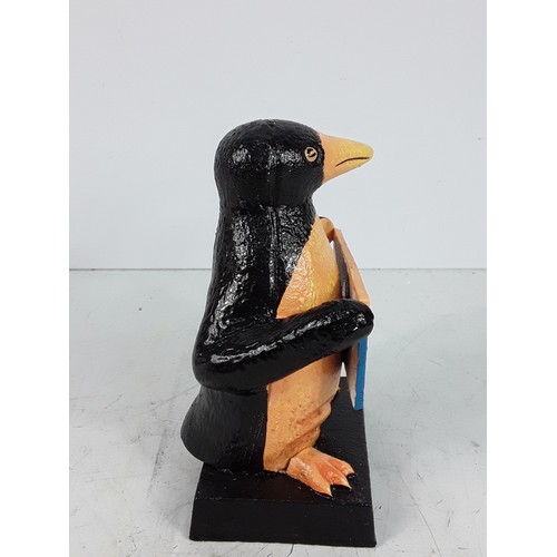 73 - Guinness penguin metal advertising figure, 16cms in height
