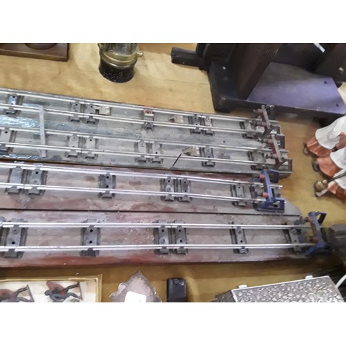 320 - Large selection of various track, accessories, and railway items, mainly 0 gauage