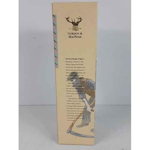 10 - Boxed bottle of George Smith's Single Malt Glenlivet Whiskey, 15 years old, 70cl, 40%
