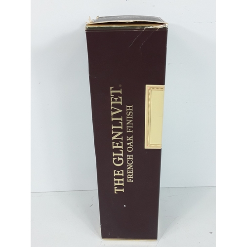 12 - Boxed bottle of The Glenlivet French Limousin Oak Finish, aged 12 years, 700ml, 40%, early 2000's