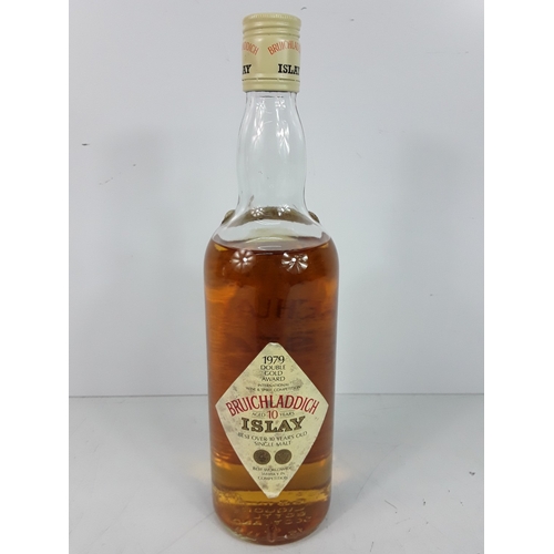 13 - Bottle of Bruichladdich Islay aged 10 years old Single Malt, 75cl, 43%, 1980's