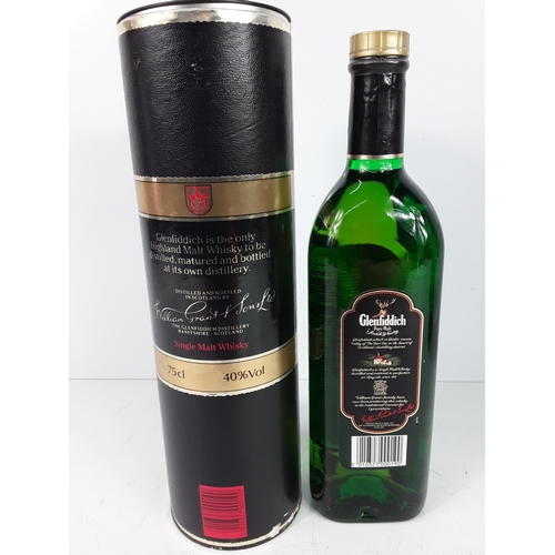 15 - Two tubed bottles of Glenfiddich Special Reserve Pure Malt, 75cl, one 40% and the other 43%, 1980's