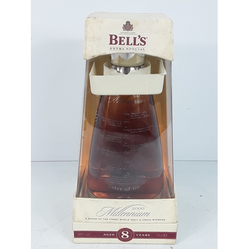 22 - Bottle of Bell's Decanter 2000 Millenium 8 year old Extra Scotch Whisky with box, 40%, 70cl