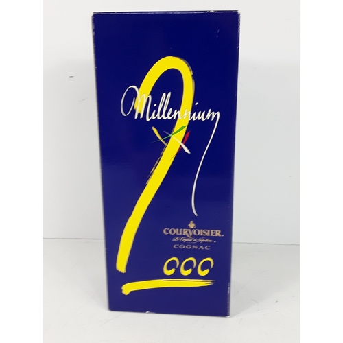 25 - Boxed bottle of Courvoisier 2000 Millenium Cognac, 40%, 70cl