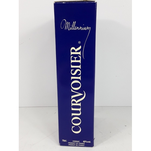 25 - Boxed bottle of Courvoisier 2000 Millenium Cognac, 40%, 70cl