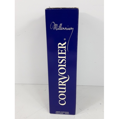 25 - Boxed bottle of Courvoisier 2000 Millenium Cognac, 40%, 70cl