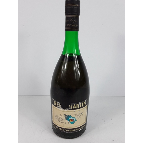 36 - Bottle of Remy Martin Petite Fine Champagne Cognac, 24fl.ozs, 40%, 1970's