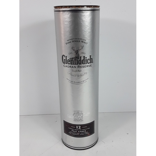 47 - Tubed bottle of Glenfiddich Caoran Reserve aged 12 years, 70cl, 40%, 1990's