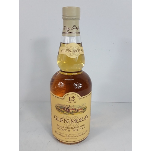 49 - Tin boxed Glen Moray Single Highland Malt, 12 years old, The Queens Own Cameron Highlanders, 70cl, 4... 