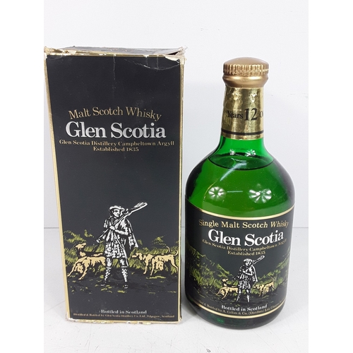 50 - Boxed bottle of Glen Scotia Single Malt 12 years old, 70cl, 40%
