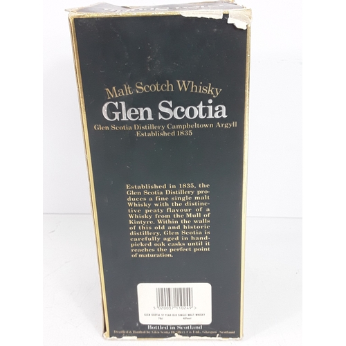 50 - Boxed bottle of Glen Scotia Single Malt 12 years old, 70cl, 40%