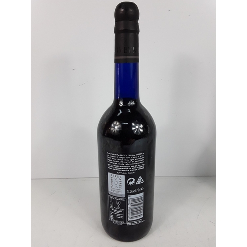 8 - Three bottles, bottle of Original Harveys Sherry, bottle of Rich and Full Bodied and one bottle of C... 