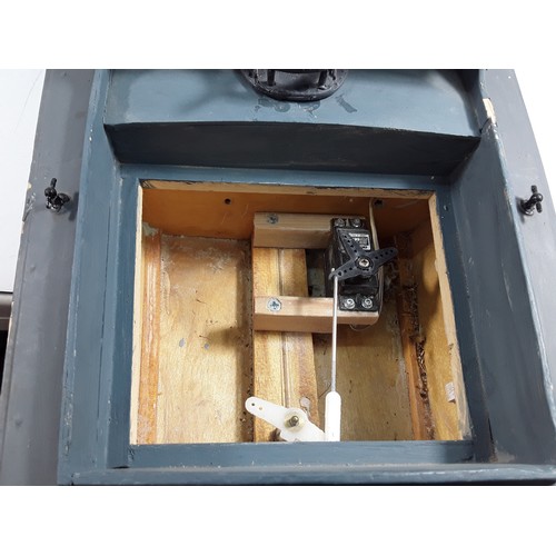 56 - Painted R/C model boat - No controller, approx 90cms in length