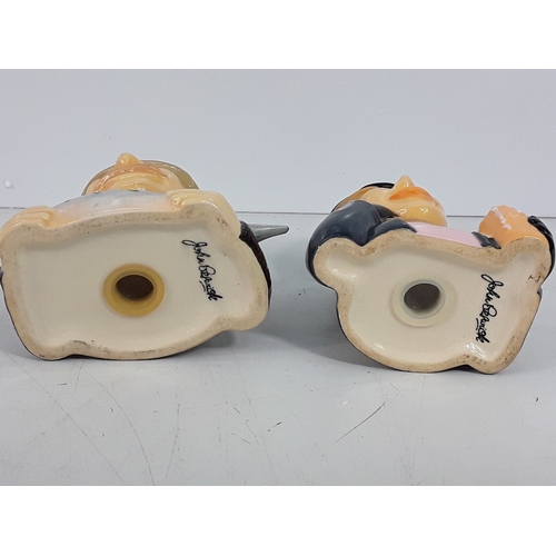 139 - Brass ware including door knockers, trophy, salt & pepper cruet sets and metal egg tin dated 1894