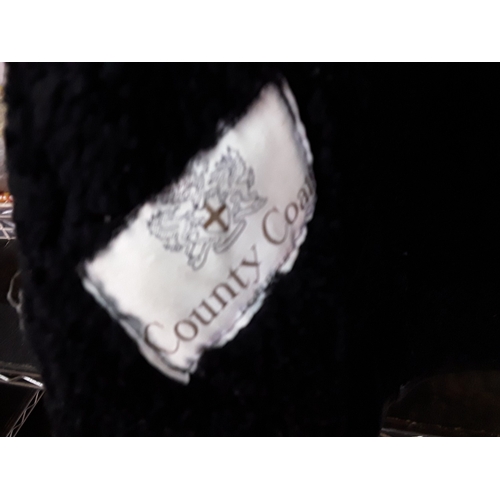 145 - Shearling B3 leather flight jacket