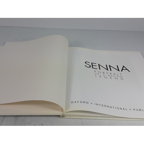 126 - Limited Edition 680 of 5000 Senna-Portrait of a Racing Legend book