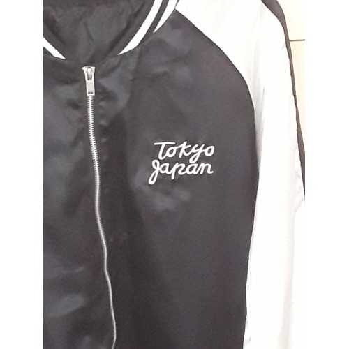 129 - Vintage embroidered satin jacket