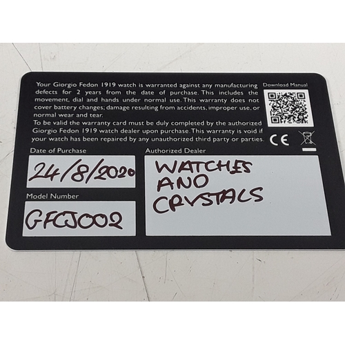 171 - Gents Giorgio Fedon watch