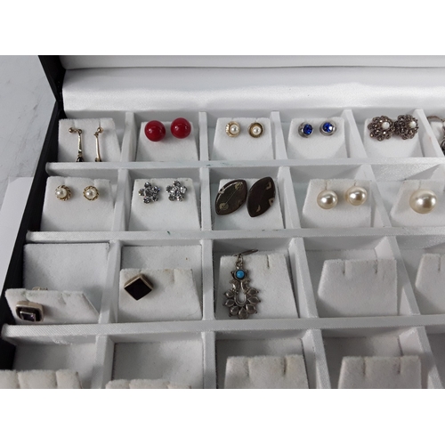 160 - Selection of various earrings and other interesting items