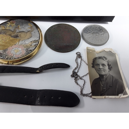 160 - Selection of various earrings and other interesting items