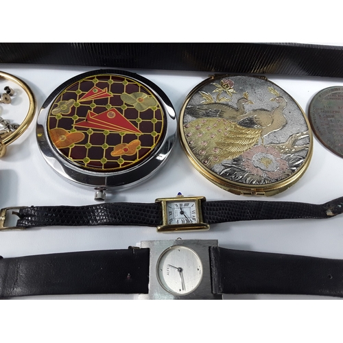 160 - Selection of various earrings and other interesting items