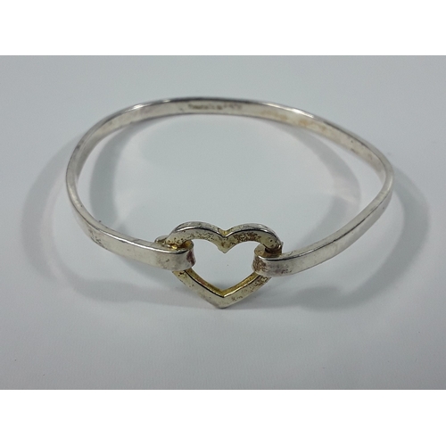 167 - 2 Bracelets and pair of earrings marked tiffany