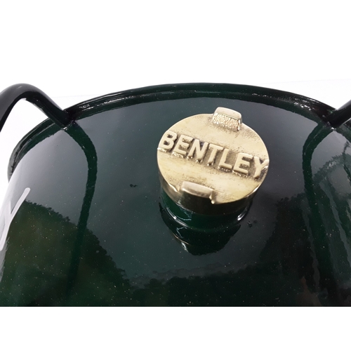11 - Green Bentley oil can
