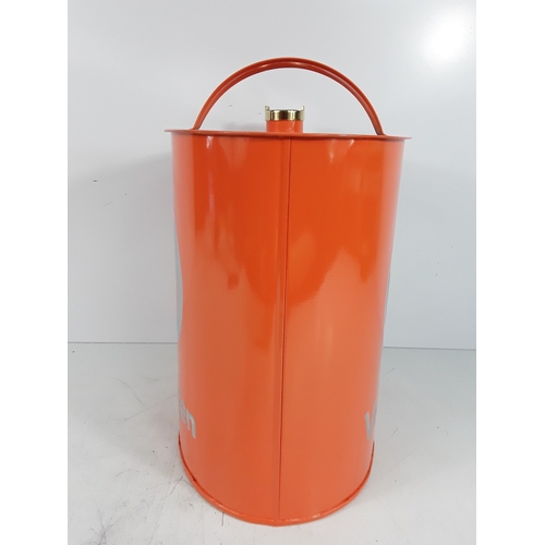 29 - Orange VW oil can