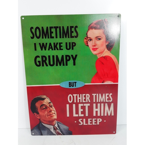 25 - Two tin advertising signs, 40 x 30cms