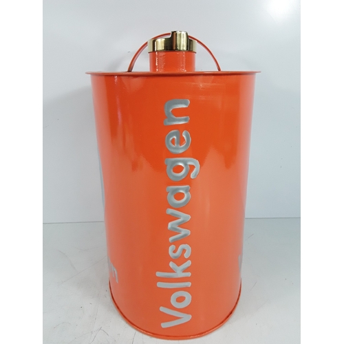 29 - Orange VW oil can