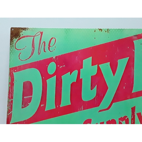 33 - Large tin advertising sign, 70 x 50cms