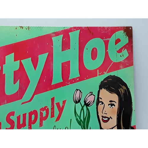 33 - Large tin advertising sign, 70 x 50cms