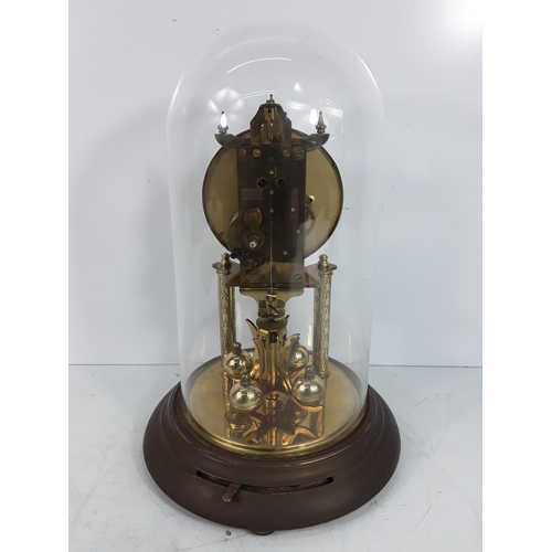 30 - Glass domed Anniversary clock