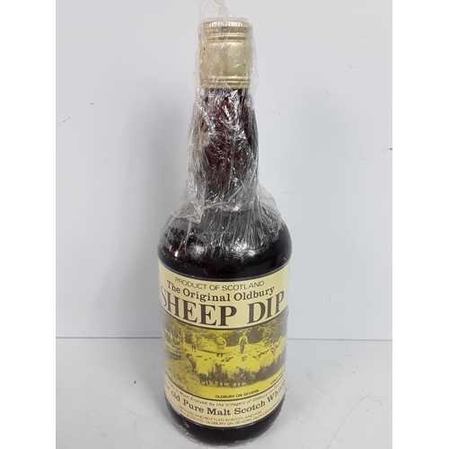 12 - Bottle of The Original Oldbury Sheep Dip 8 year old pure malt, 75cl, 40%, 1980's and a bottle of Lai... 
