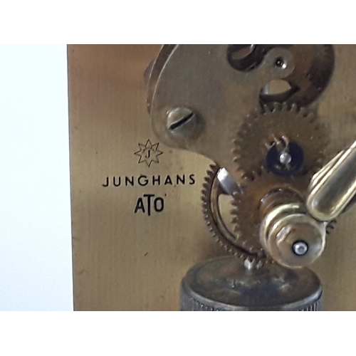 21 - Junghans ATO electronic 7 jewel carriage clock
