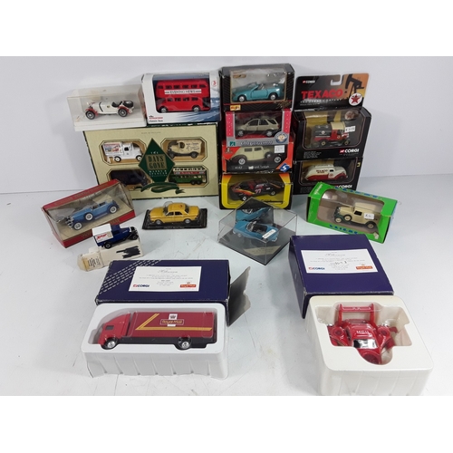 35 - Two boxes of model vehicles