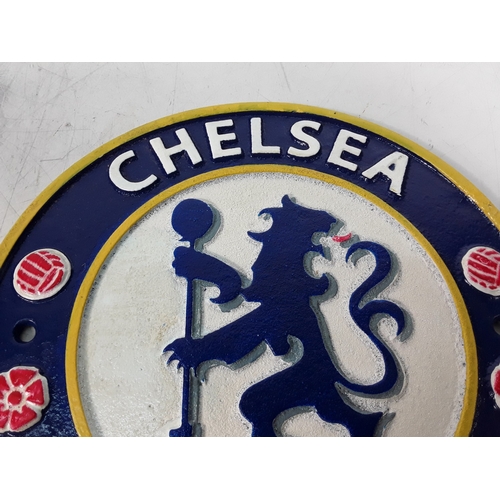 61 - Chelsea Football Club metal sign